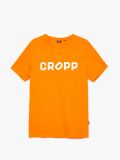 Koszulka z nadrukiem Cropp - pomarańczowy - CROPP - small4