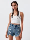 Кроп топ - кремовий - CROPP - small1