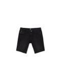 Jeansowe szorty regular z efektem sprania - czarny - CROPP - small4