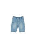 Niebieskie jeansowe szorty jogger - niebieski - CROPP - small2