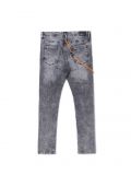 Szare jeansy skinny z rozdarciami - jasny szary - CROPP - small3