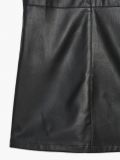 Kleid aus Kunstleder - Schwarz - CROPP - small5