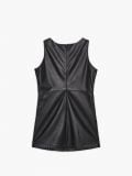 Kleid aus Kunstleder - Schwarz - CROPP - small6