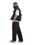 Kavbojke baggy - črna - CROPP - small1