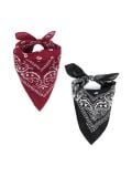 Bandana fantasia - Nero - CROPP - small1