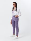 Jeansy mom z wysokim stanem - purpurowy - CROPP - small1