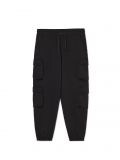 Czarne dresowe joggery z kieszeniami cargo - czarny - CROPP - small1