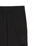 Czarne dresowe joggery z kieszeniami cargo - czarny - CROPP - small2