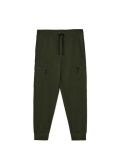 Zielone spodnie dresowe cargo - zielony - CROPP - small1