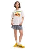 Camiseta estampada - Blanco - CROPP - small3
