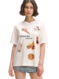 Camiseta estampada - crema - CROPP - small1