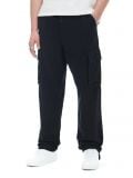 Czarne spodnie loose - czarny - CROPP - small1