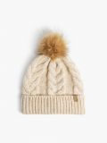 Beanie mit Bommel - Beige - CROPP - small1
