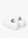 Pantofi sport cu talpă groasă - alb - CROPP - small4