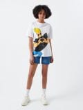 T-Shirt Johnny Bravo - Weiß - CROPP - small2