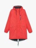 Parka z kapturem - czerwony - CROPP - small1