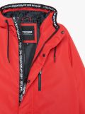 Parka z kapturem - czerwony - CROPP - small2