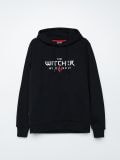Bluza z kapturem The Witcher - czarny - CROPP - small4