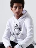Bluza z kapturem Harry Potter - biały - CROPP - small1