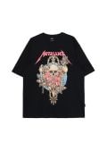 Tricou cu imprimeu Metallica - negru - CROPP - small2