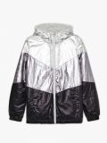 Geacă lucioasă cu glugă - negru - CROPP - small4