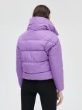 Pikowana kurtka puffer - fioletowy - CROPP - small3