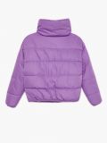 Pikowana kurtka puffer - fioletowy - CROPP - small6