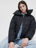 Pikowana kurtka puffer - czarny - CROPP - small4