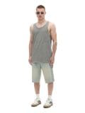 Tank top typu basic - zielony - CROPP - small1