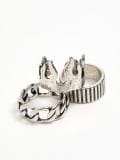 Juego de anillos - Plateado - CROPP - small2