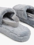 Szare puszyste kapcie - jasny szary - CROPP - small2