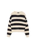 Ριγέ πουλόβερ - ΚΡΕΜ - CROPP - small5