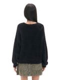 Puszysty czarny sweter - czarny - CROPP - small4
