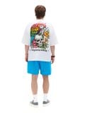 T-shirt z zajęty nicnierobieniem - biały - CROPP - small4