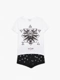 Dwuczęściowa piżama The Witcher - biały - CROPP - small3