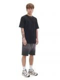 T-shirt oversize z printem - czarny - CROPP - small1