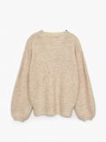 Sweter z ozdobną koronką - beżowy - CROPP - small6