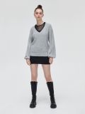 Pullover mit dekorativer Spitze - Grau - CROPP - small1