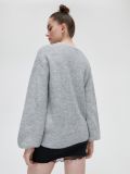 Pullover mit dekorativer Spitze - Grau - CROPP - small3