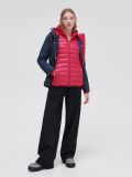 Pikowana kurtka puffer - różowy - CROPP - small2