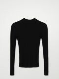 Magas nyakú pulóver - fekete - CROPP - small1