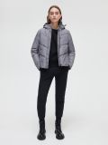Pikowana kurtka - jasny szary - CROPP - small1