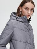 Pikowana kurtka - jasny szary - CROPP - small2