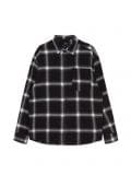 Czarna flanelowa koszula w kratę - czarny - CROPP - small4