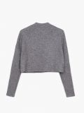 Dzianinowy sweter oversize - jasny szary - CROPP - small6