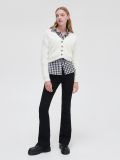 Puszysty kardigan - kremowy - CROPP - small2