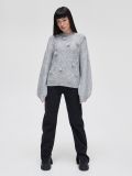 Pulover cu aplicație decorativă - gri-închis - CROPP - small3