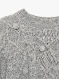 Pulover cu aplicație decorativă - gri-închis - CROPP - small7