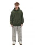 Zielona bluza z kapturem - zielony - CROPP - small3