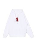 Biała bluza z kapturem - biały - CROPP - small2